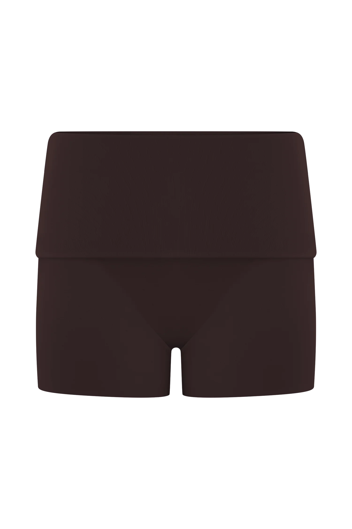 Birdie Fold Over Shorts - Chocolate - Image 11