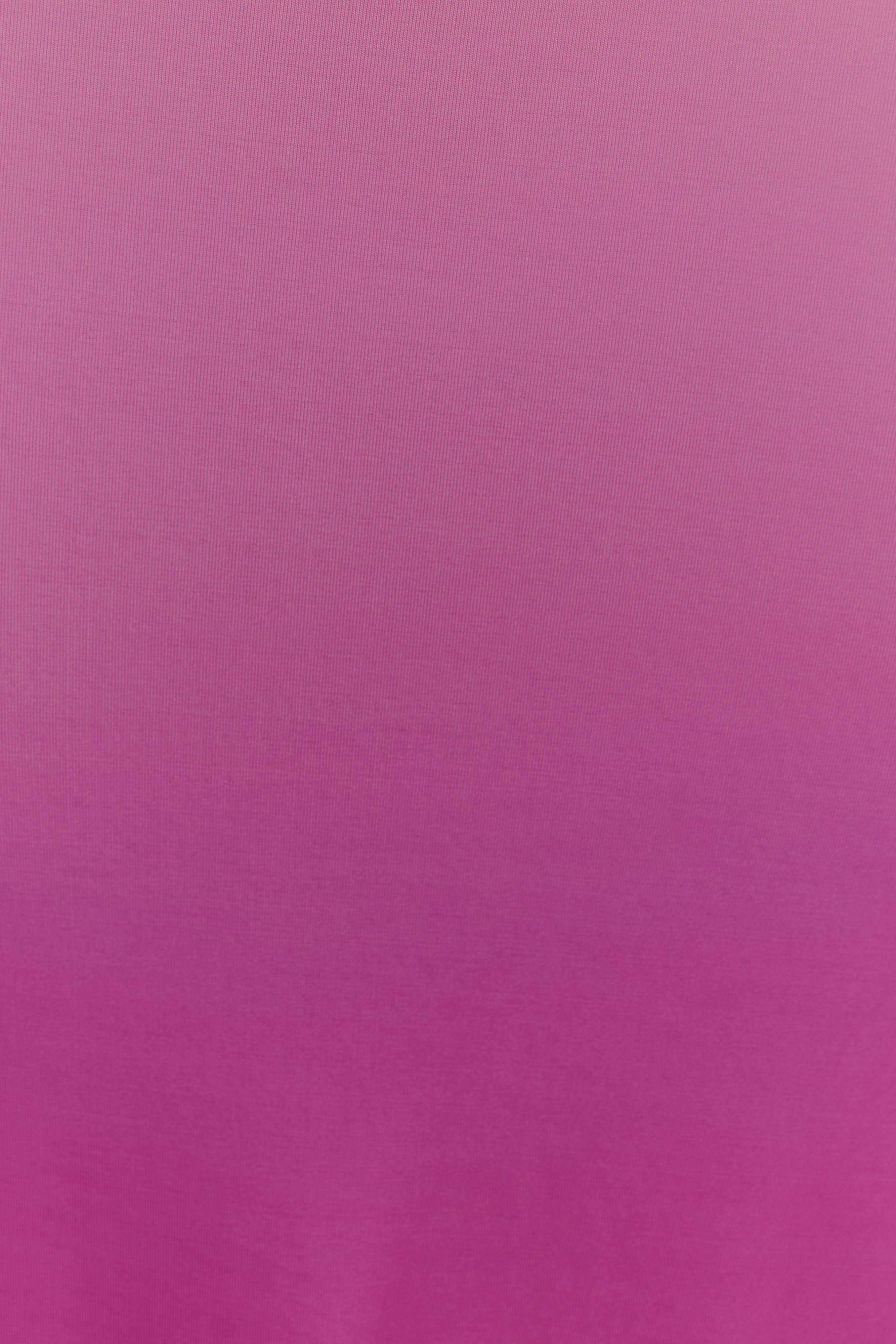 Bruna Slinky Fishtail Maxi Skirt - Ombre Pink - Image 7