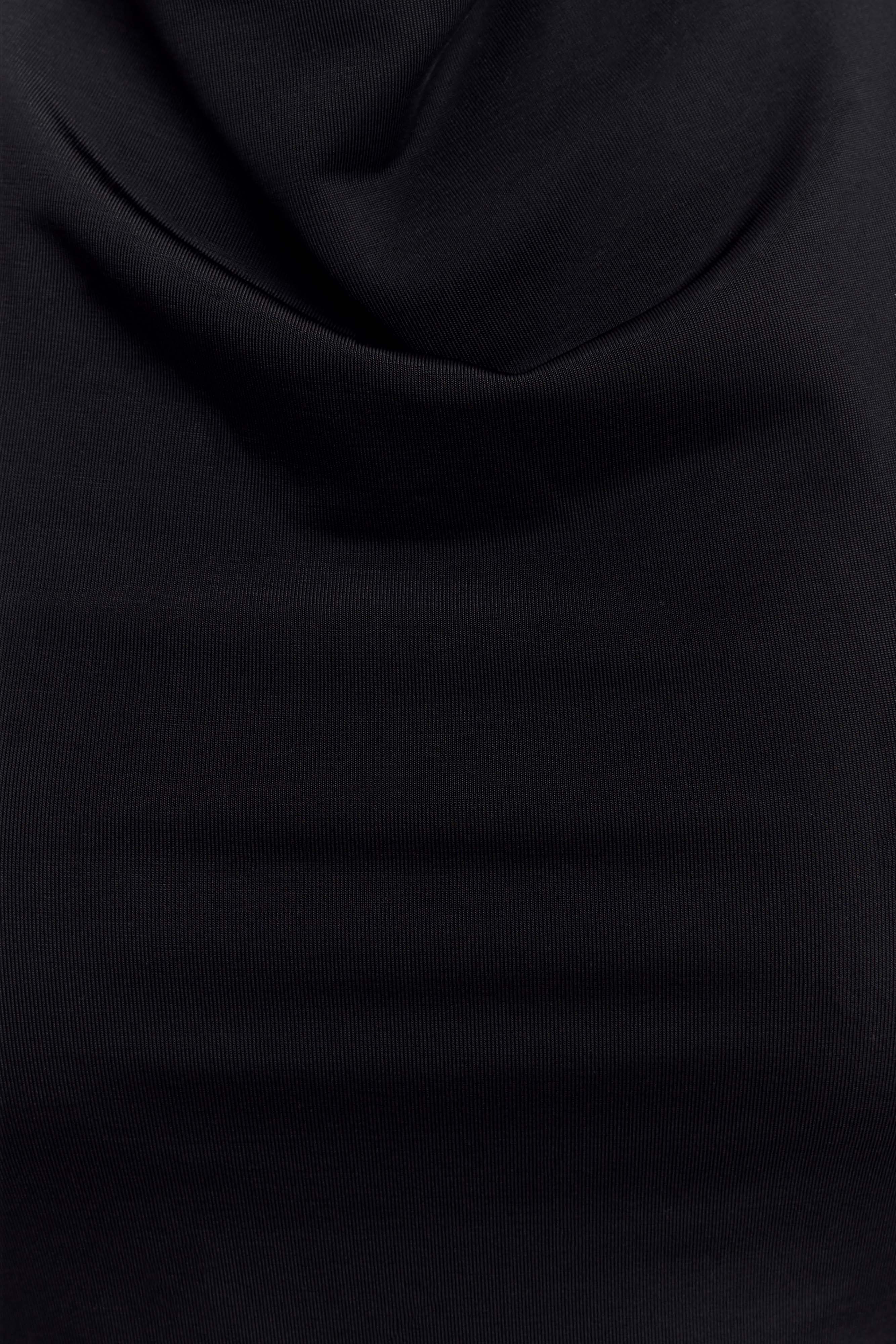 Calandra Slinky Halter Top With Hardware - Black - Image 8