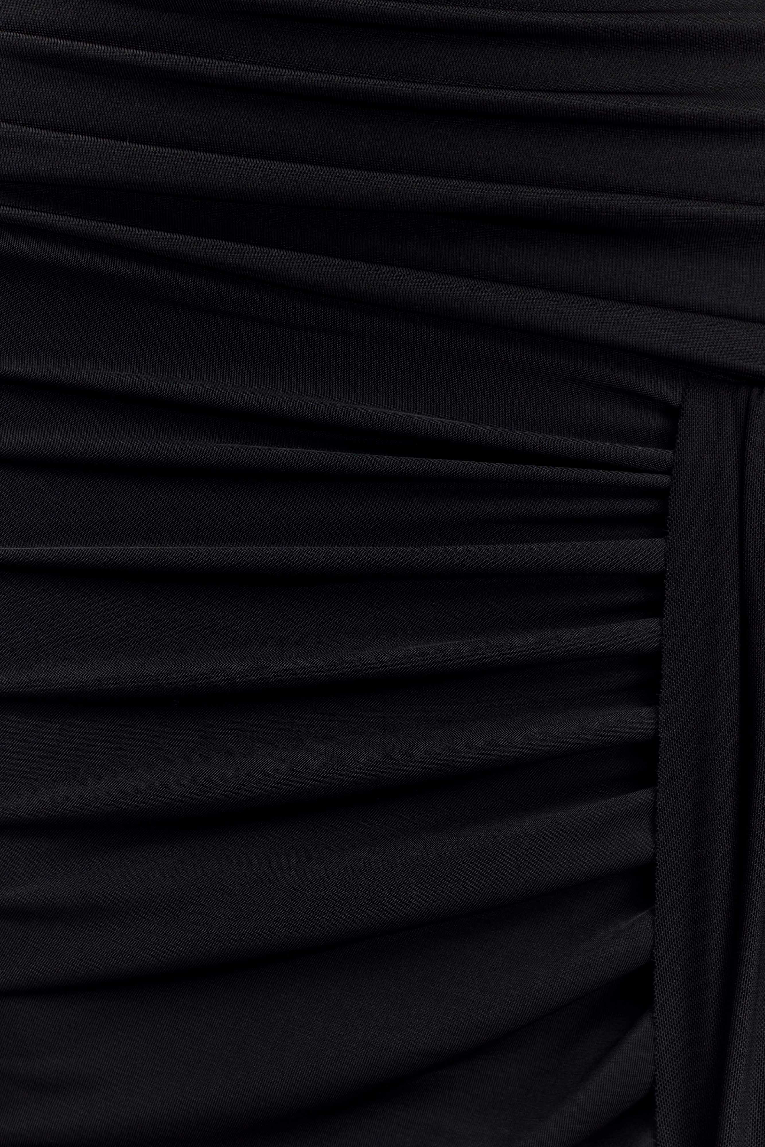 Calandra Slinky Maxi Skirt - Black - Image 6