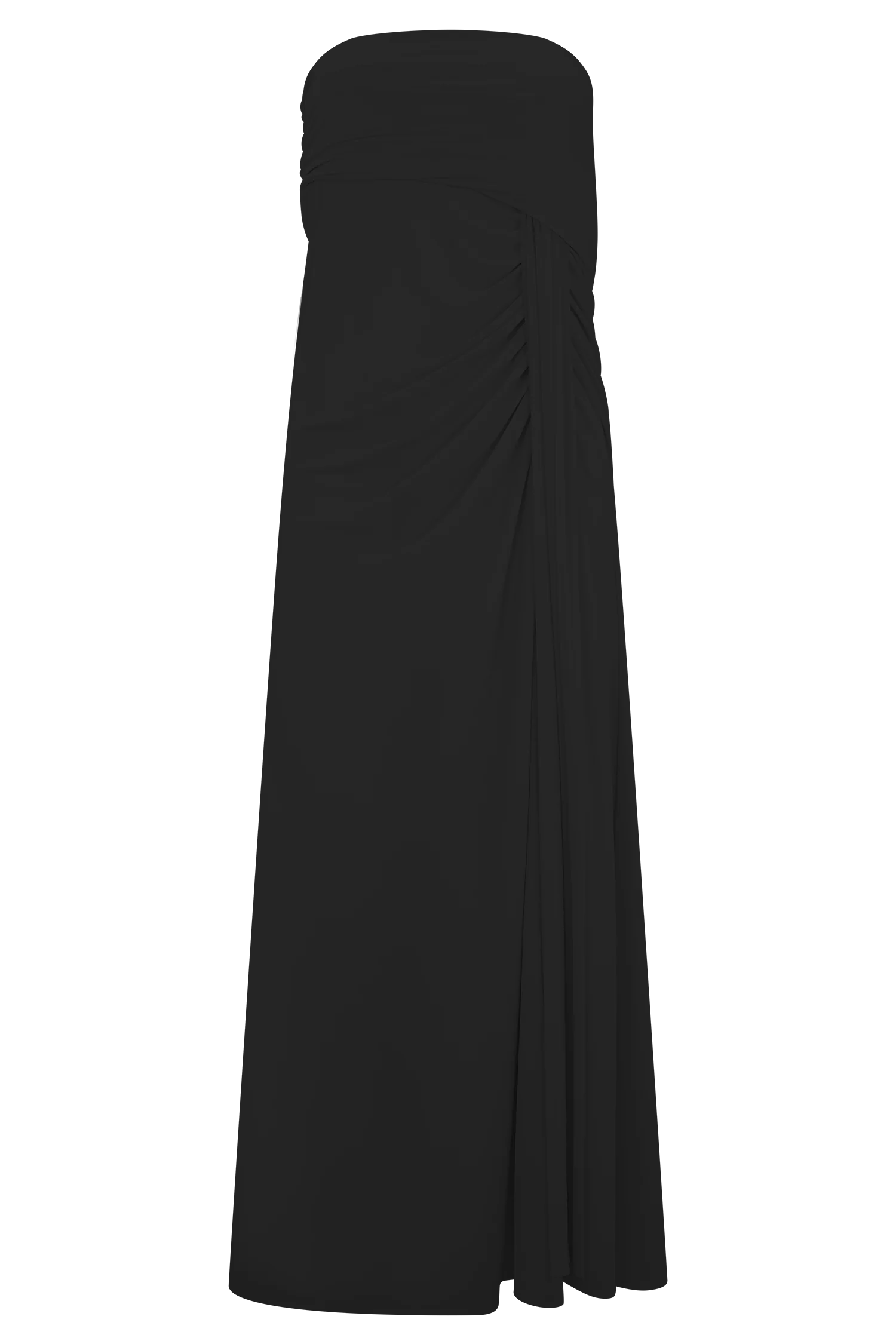 Calandra Slinky Maxi Skirt - Black - Image 8