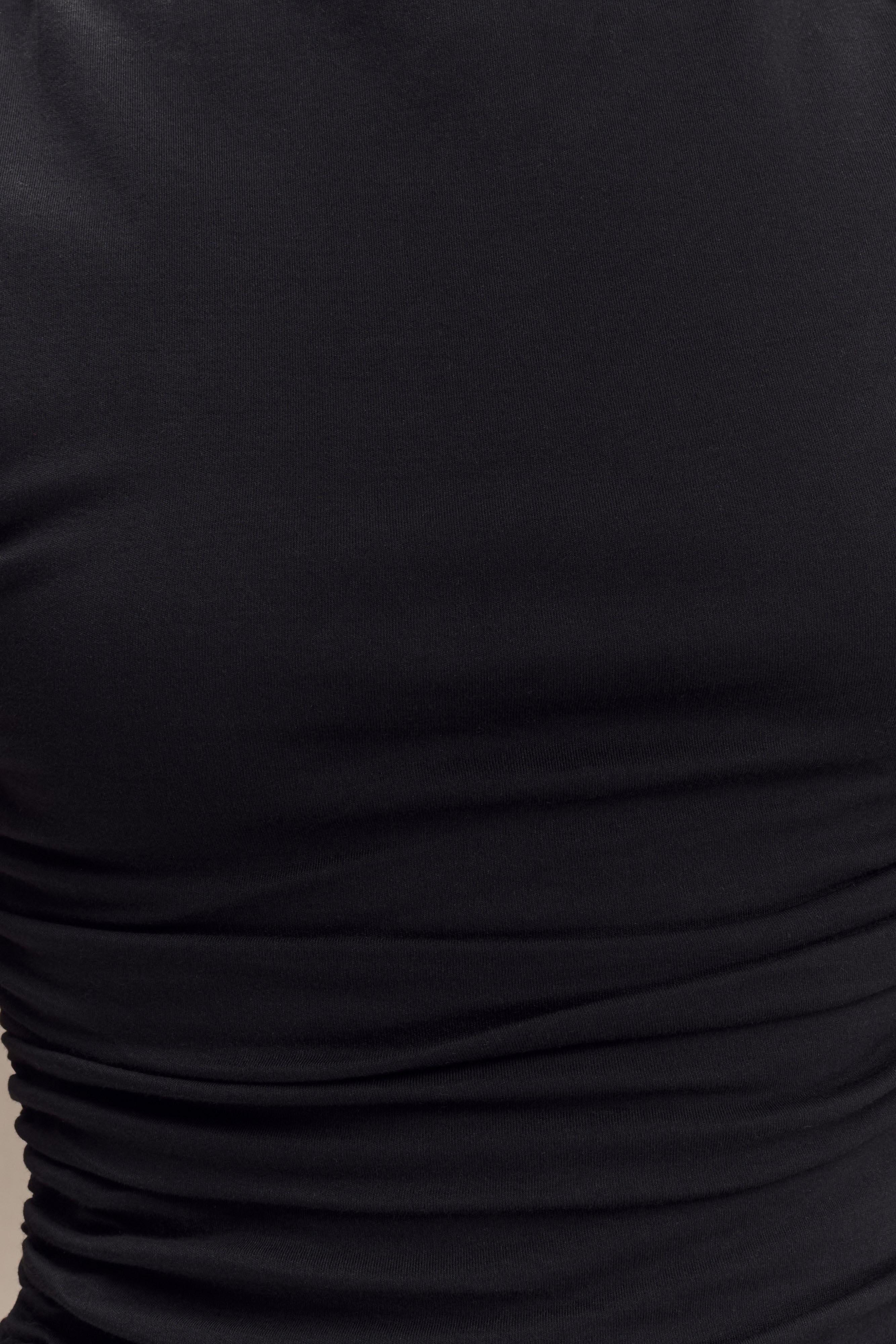 Elliot High Neck Sleeveless Maxi Dress - Black - Image 7