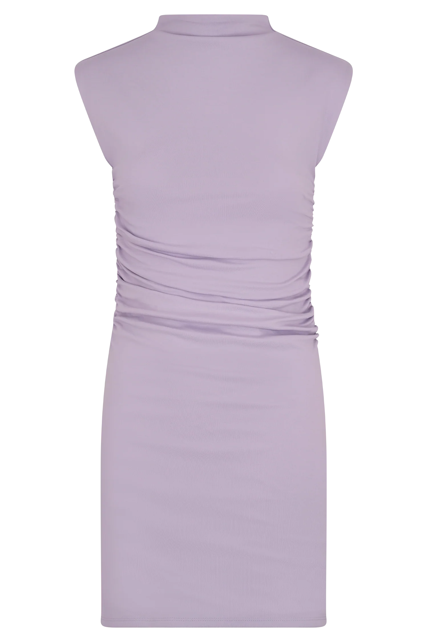 Elliot High Neck Sleeveless Mini Dress - Lilac - Image 7