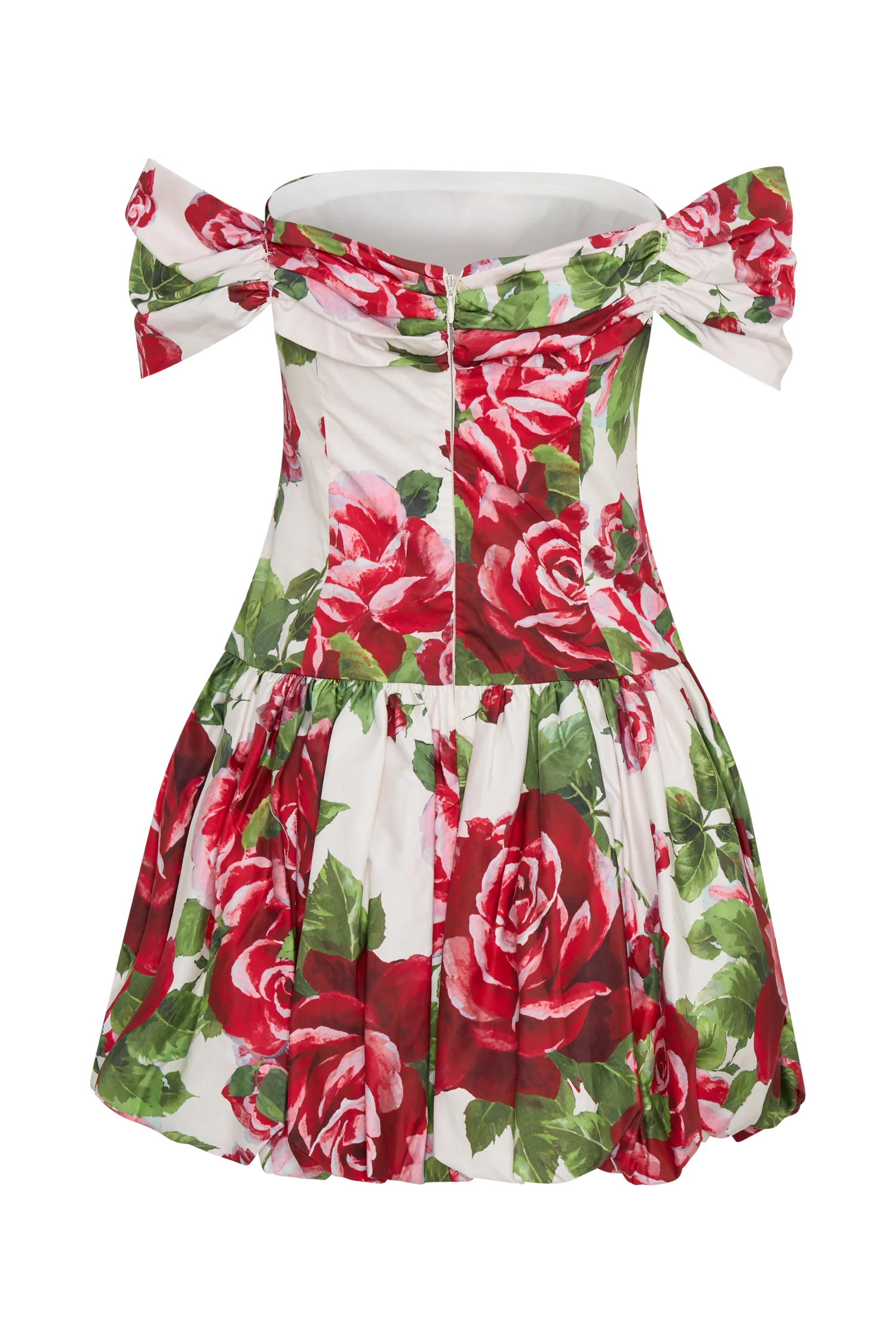 Giovanna Off Shoulder Mini Dress - Sonia Rose Print - Image 9