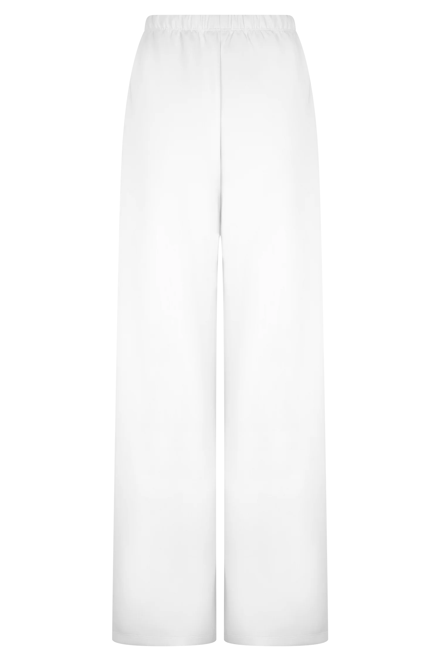 Janayia Cotton Wide Leg Pants - White - Image 8