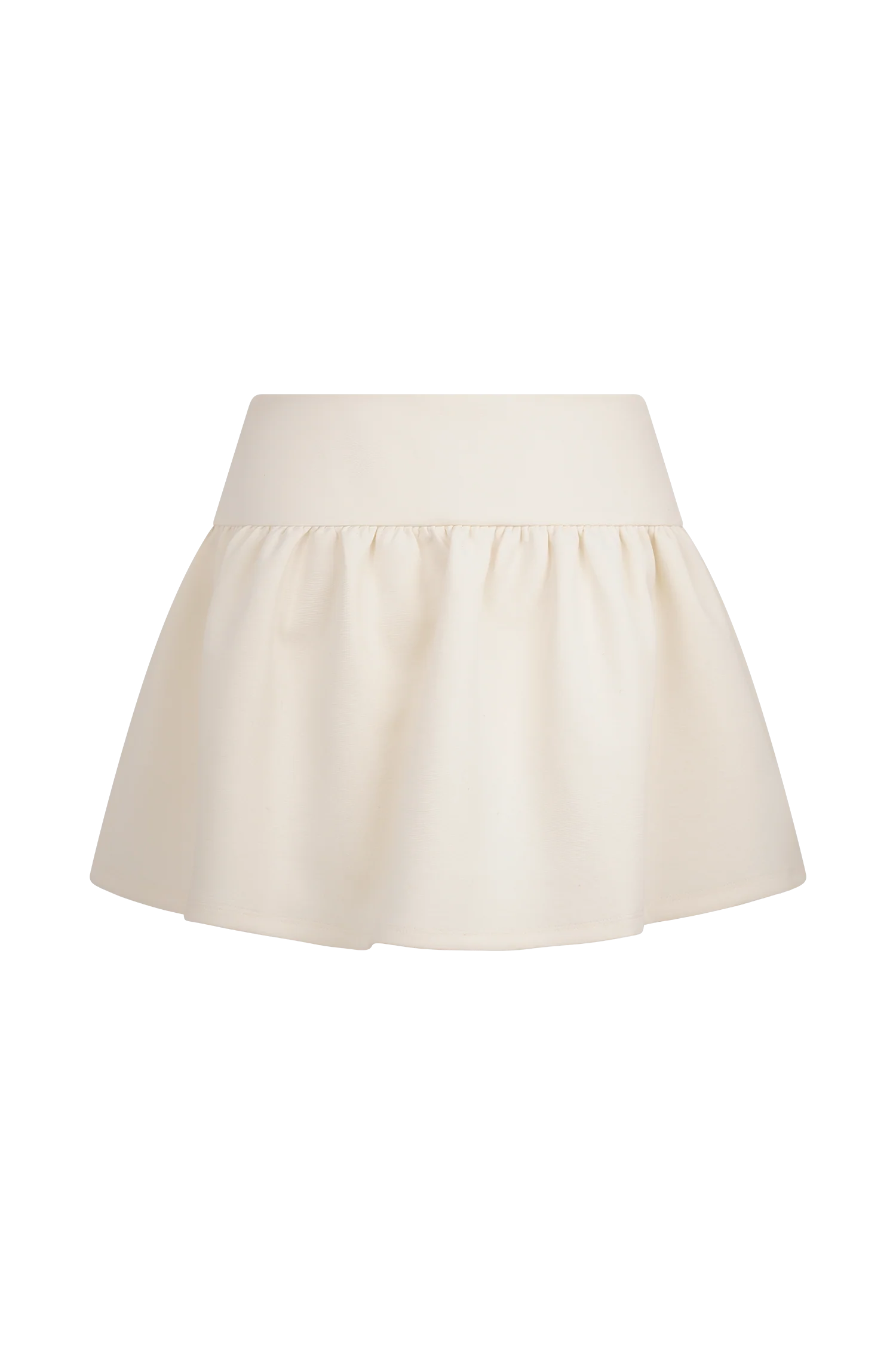 Jennie Frill Mini Skort - Ivory - Image 8