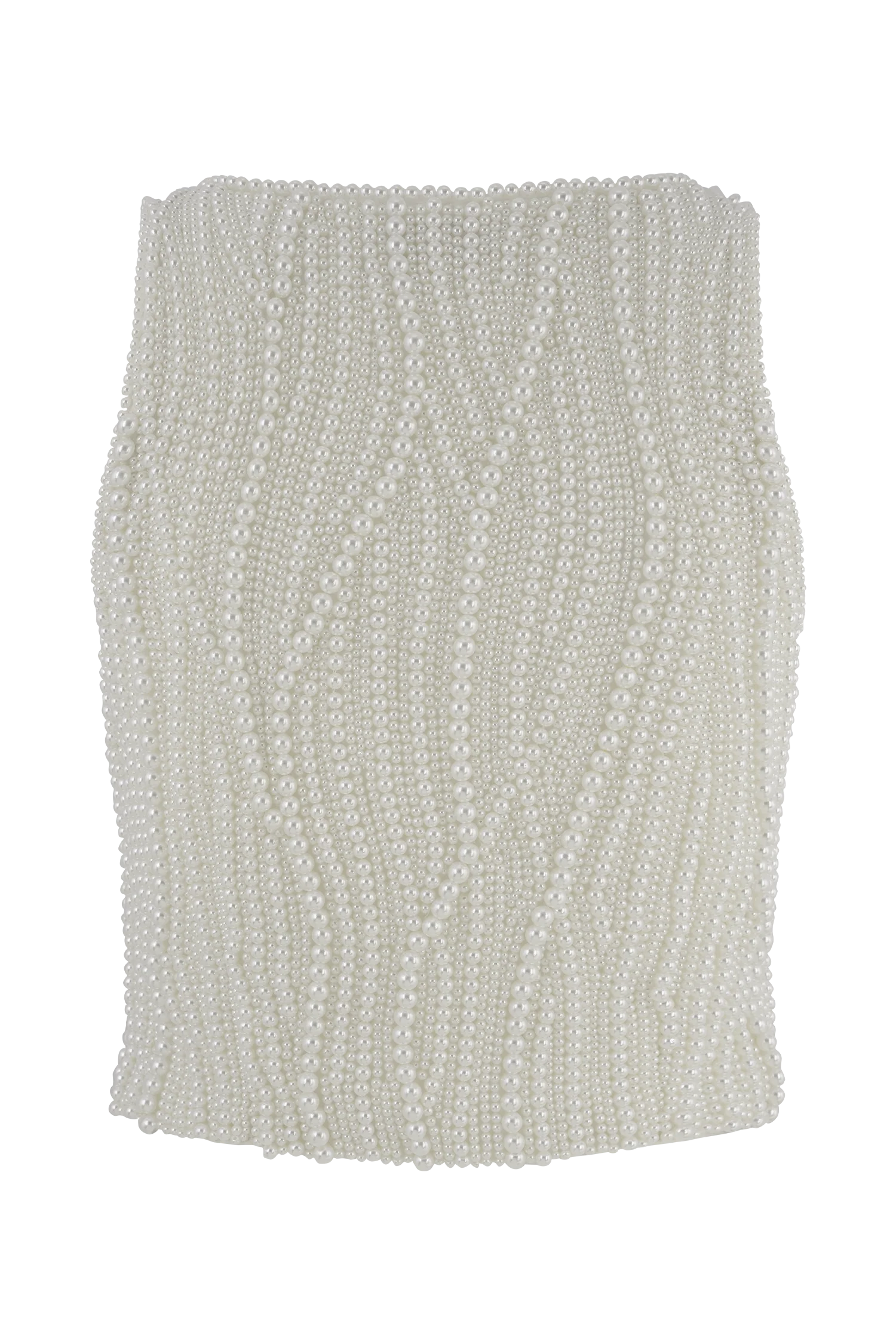 Kathia Pearl Hand Beaded Top - White - Image 10
