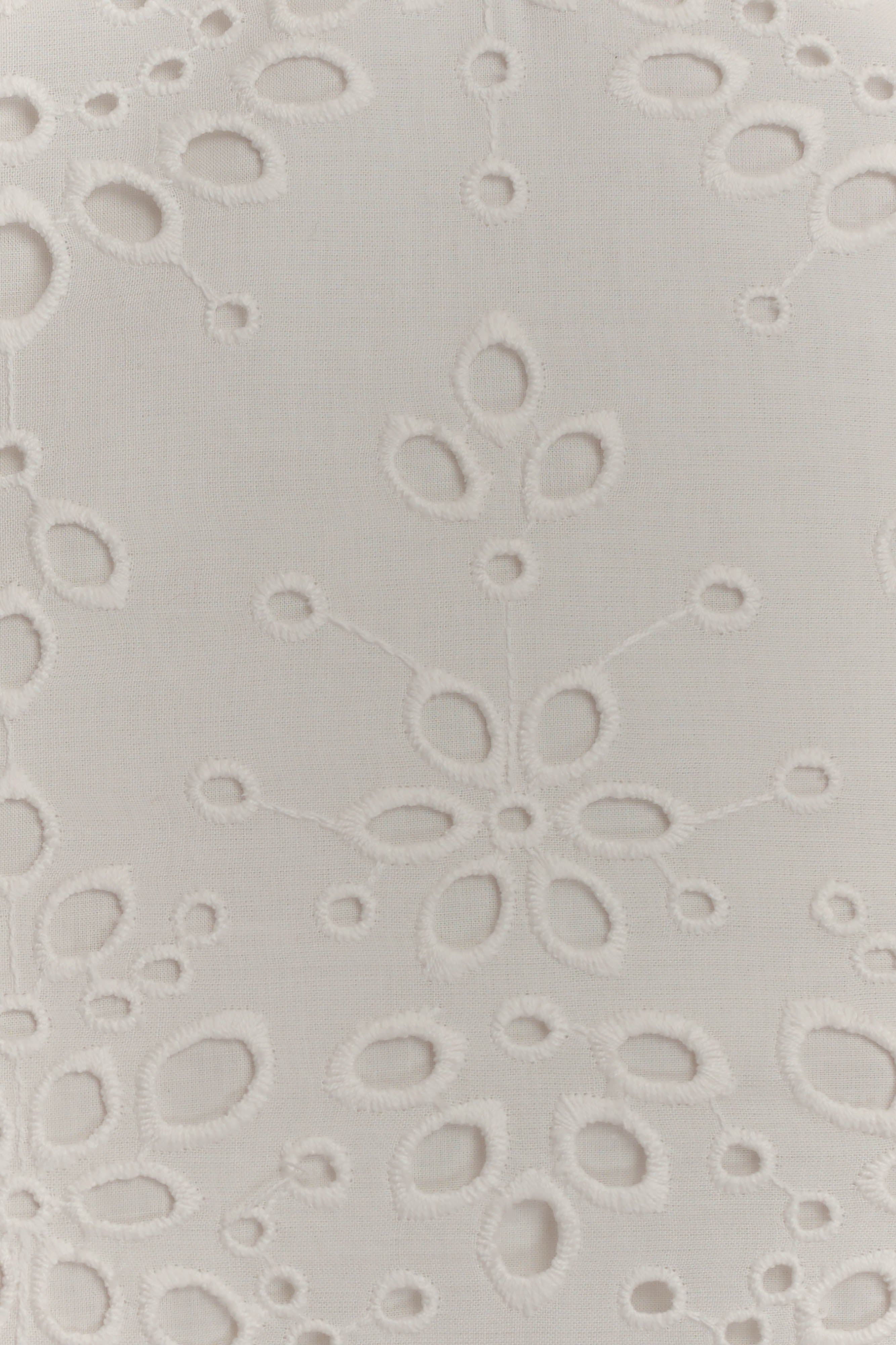 Kensley Broderie Halter Top - White - Image 9