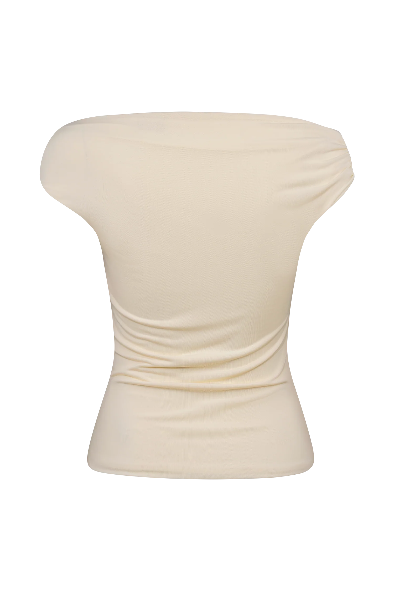 Kinsley Slinky Top With Hardware - Ivory - Image 8
