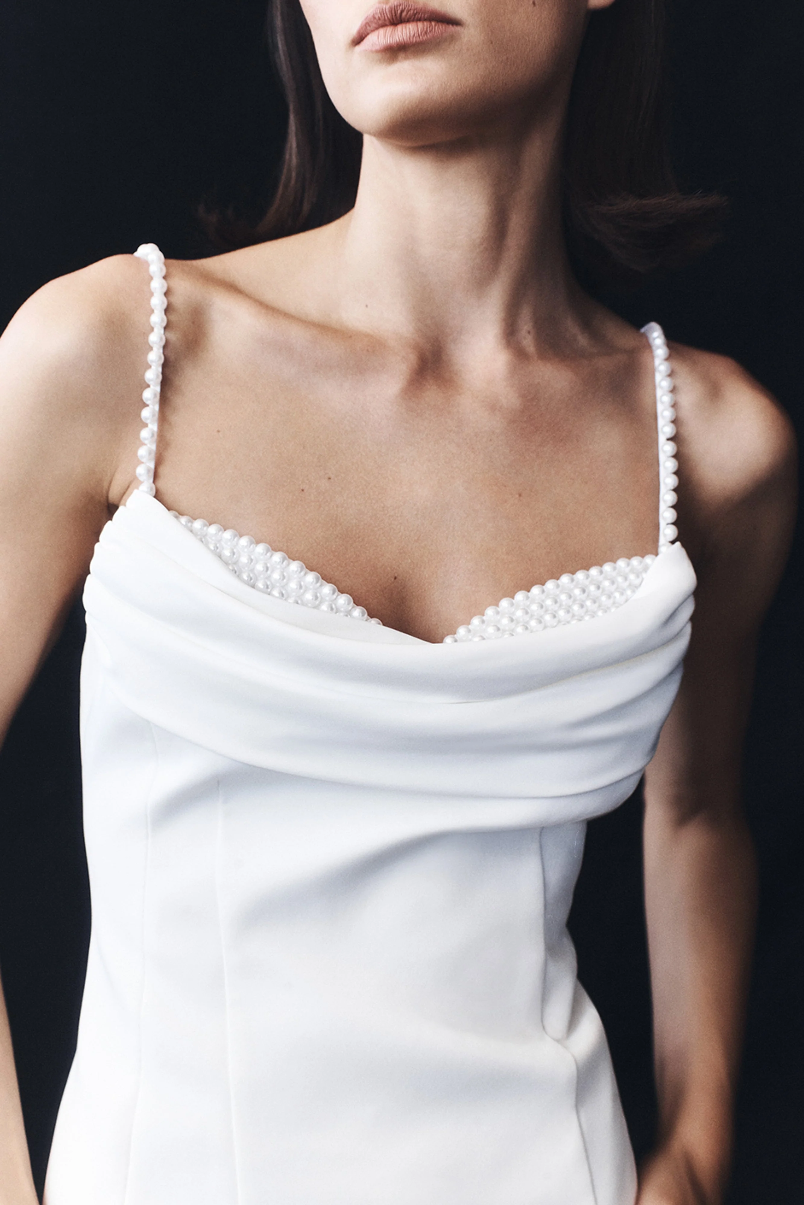 Liliane Suiting Mini Dress - Ivory - Image 11