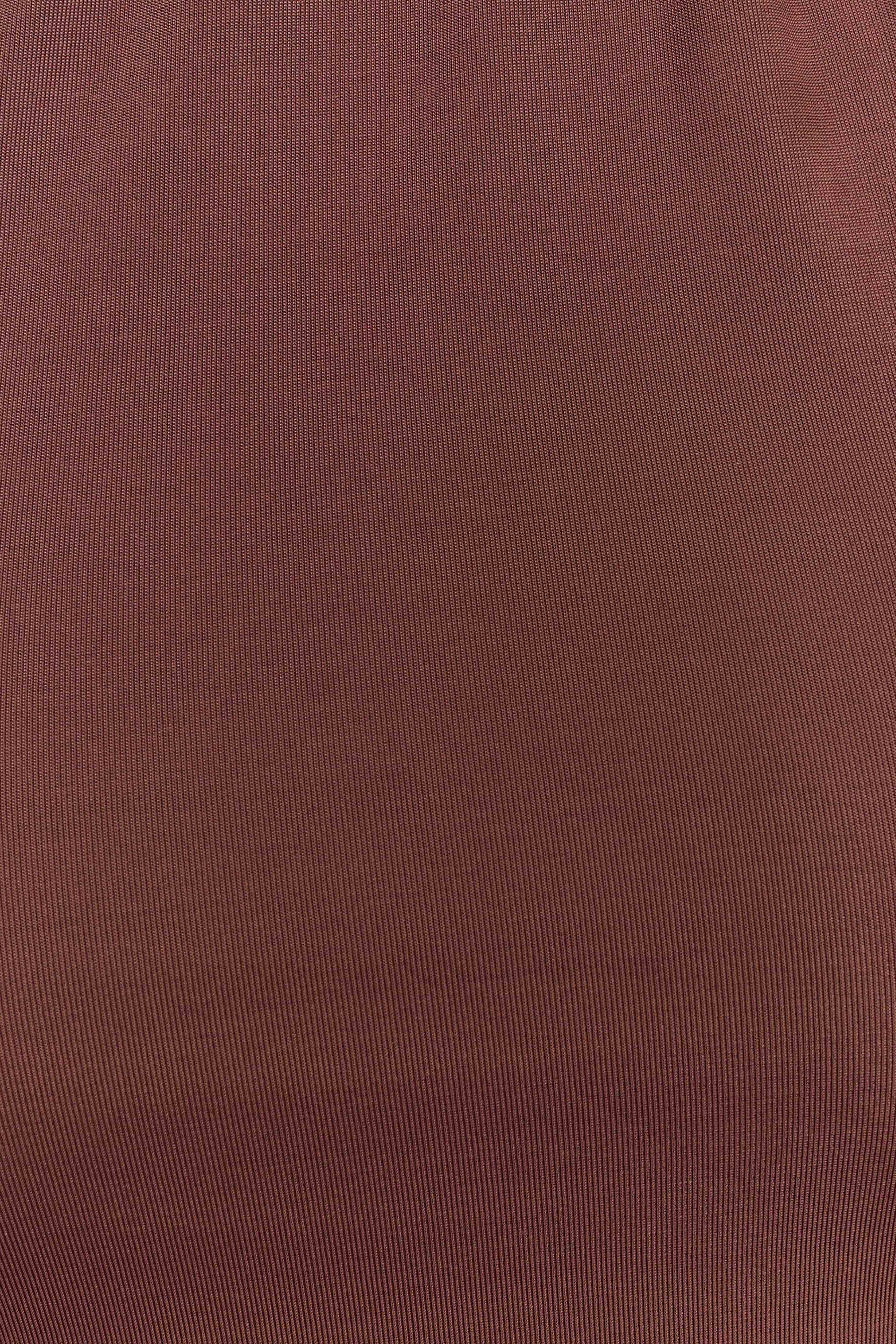 Mariposa Slinky Halter Top - Chocolate - Image 7