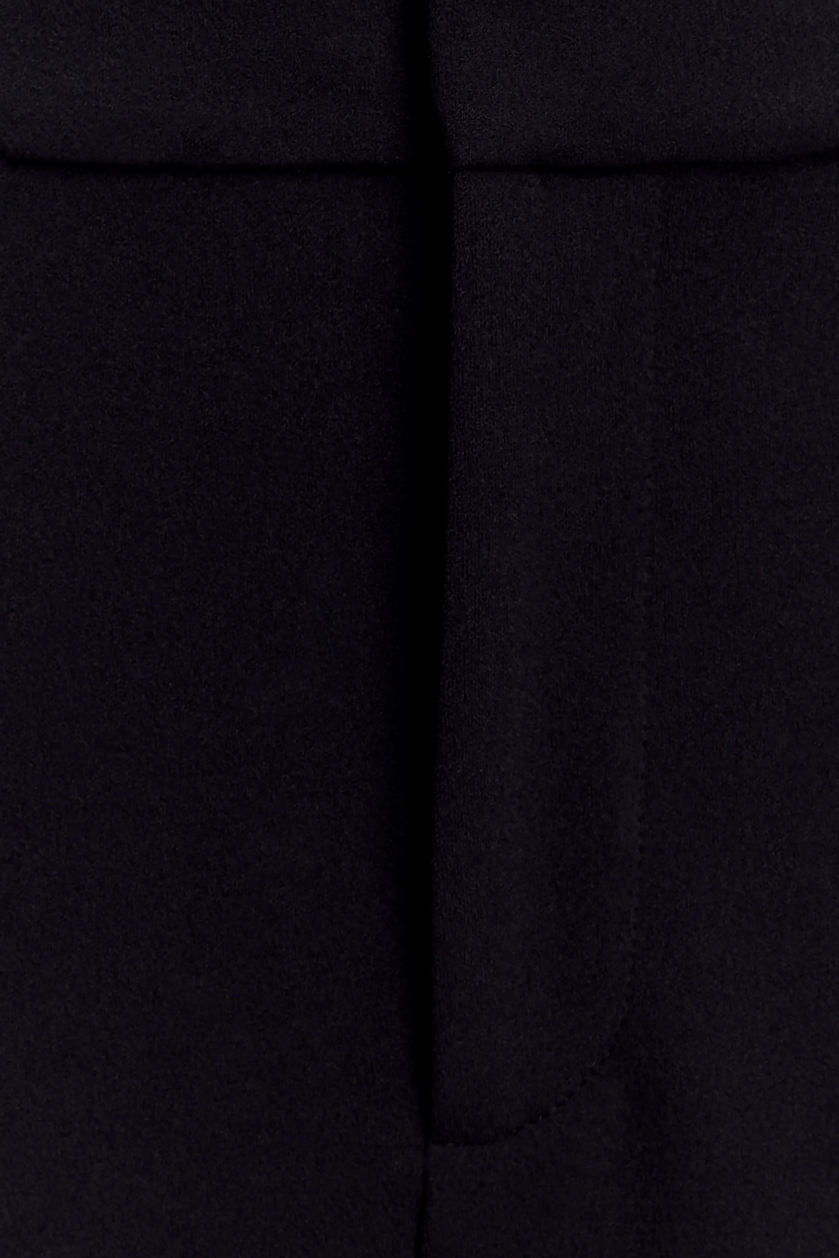 Maude Crepe Straight Leg Pants - Black - Image 7