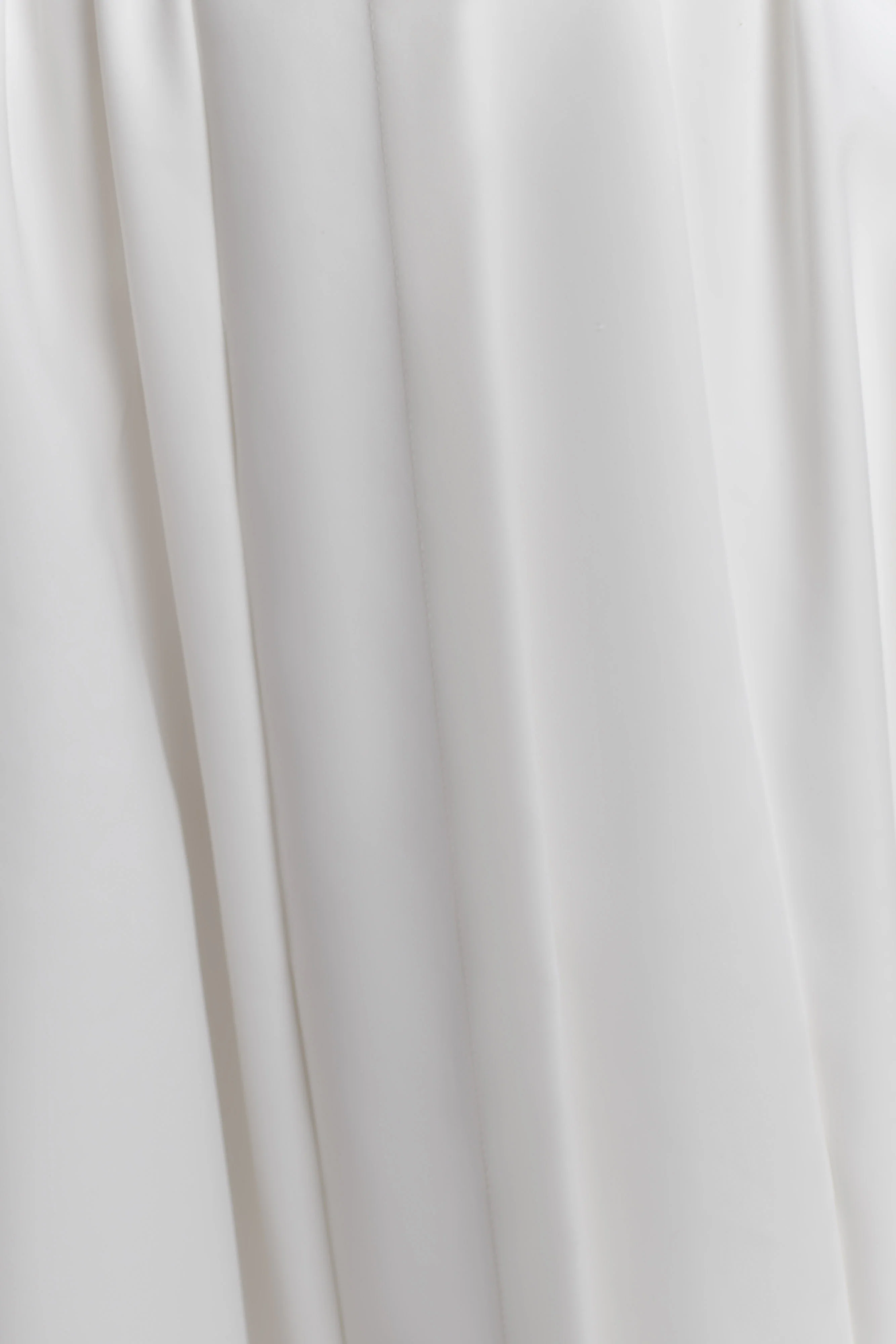 Monika Gathered Waist Cotton Midi Dress - White - Image 7