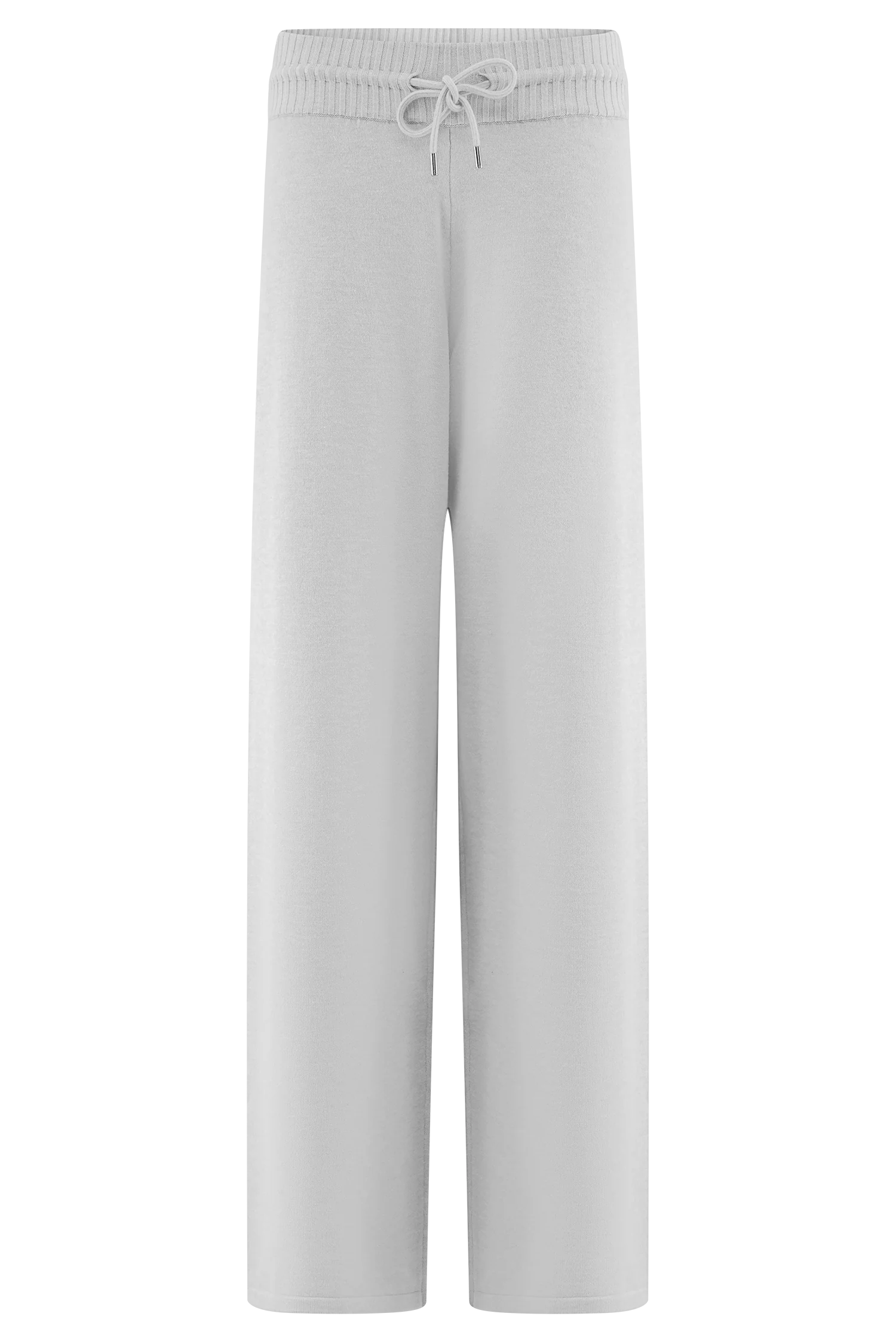 Natalya Knit Wide Leg Pants - Heather Grey Marle - Image 7
