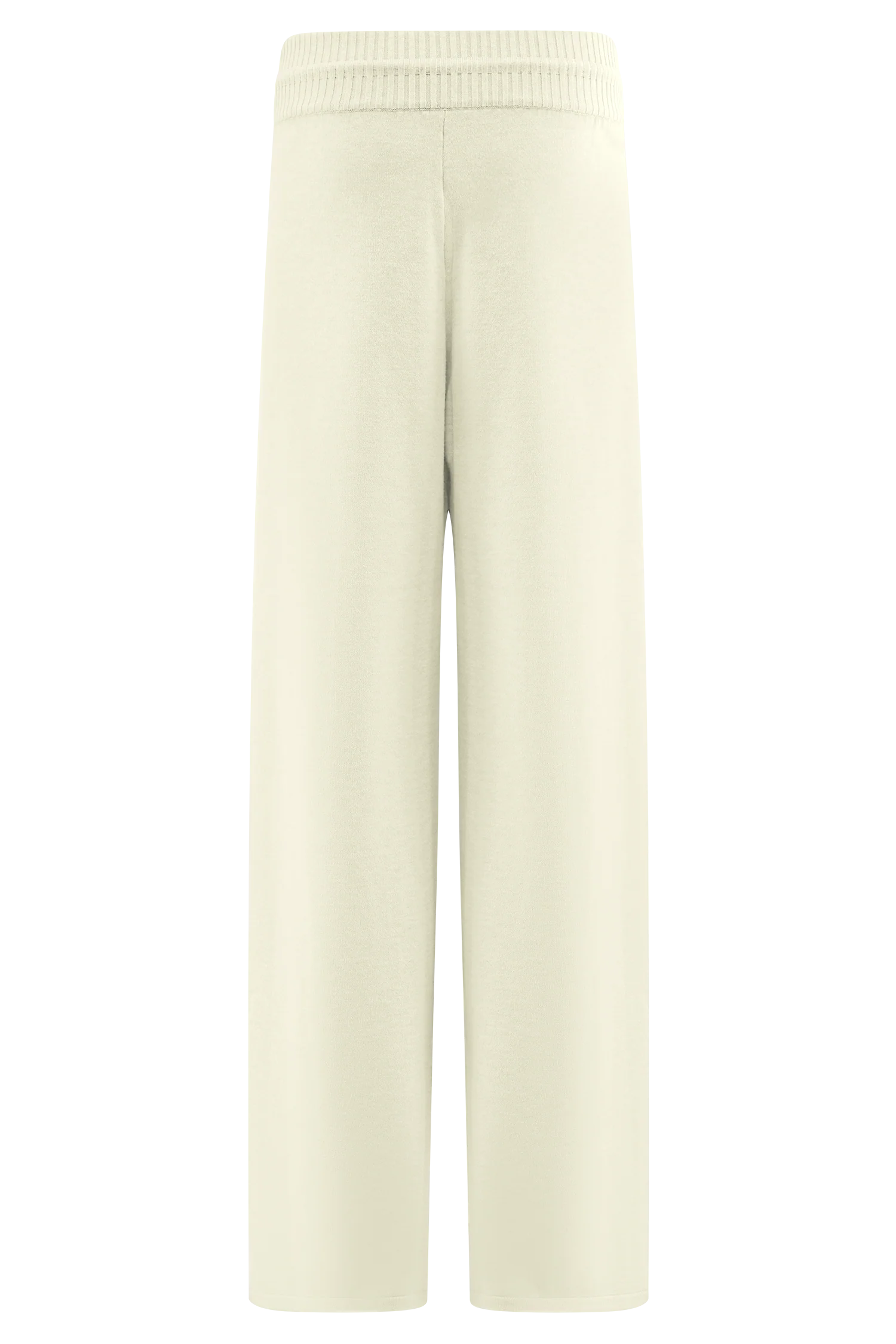 Natalya Knit Wide Leg Pants - Ivory - Image 8