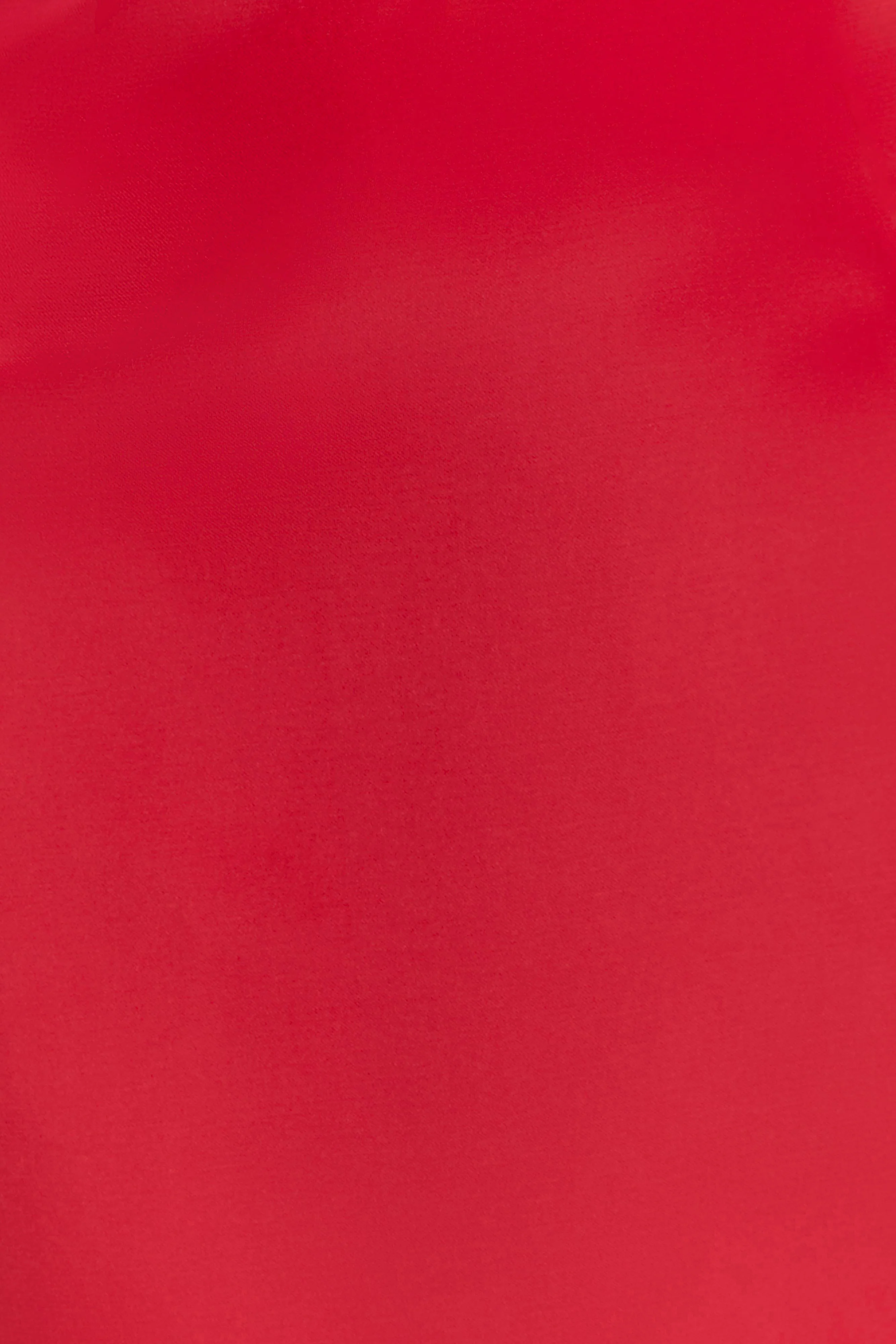 Ophelia Peplum Satin Maxi Dress - Red - Image 8