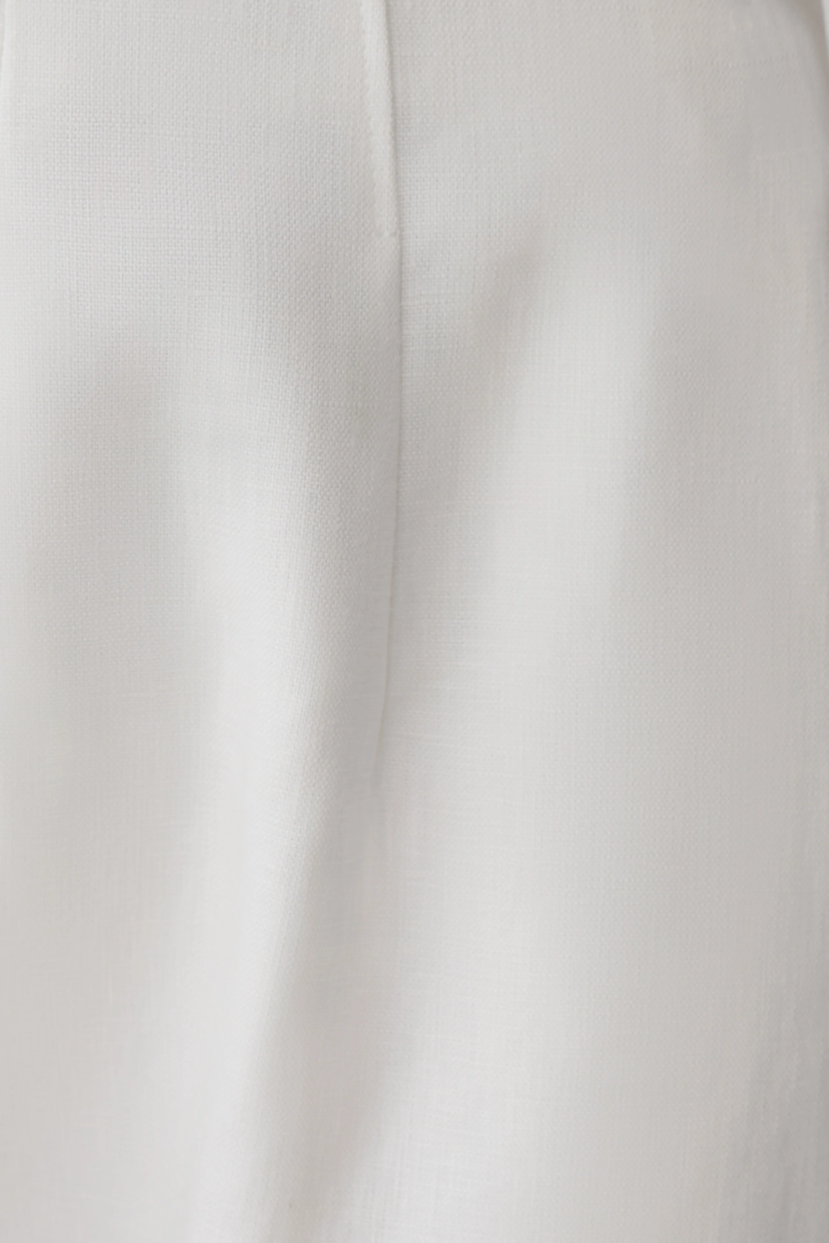 Oriana Linen Oversize Pants - White - Image 10