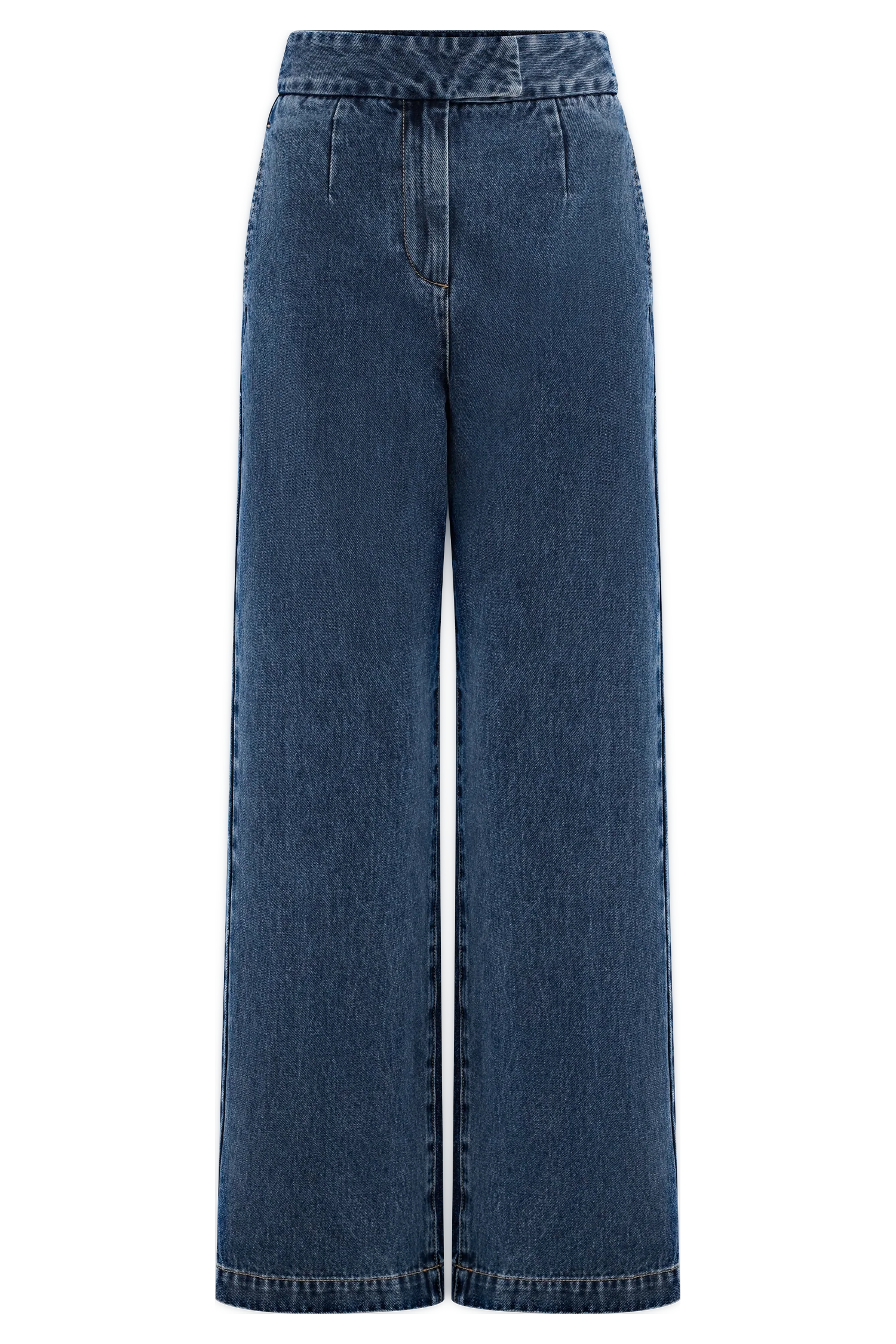 Rayne Wide Leg Denim Jeans - 90'S Blue - Image 10
