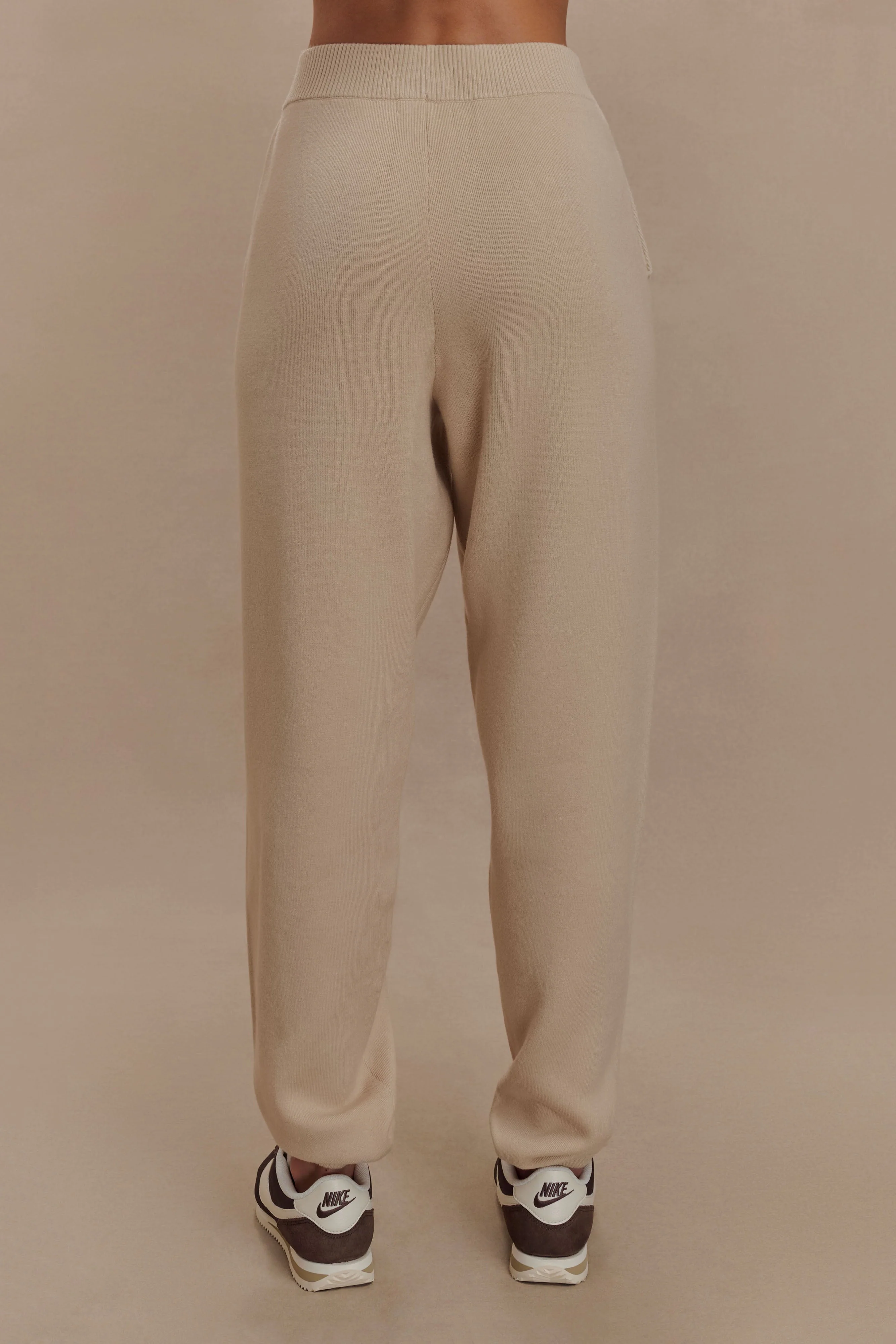 Sami Knit Jogger - Camel - Image 3