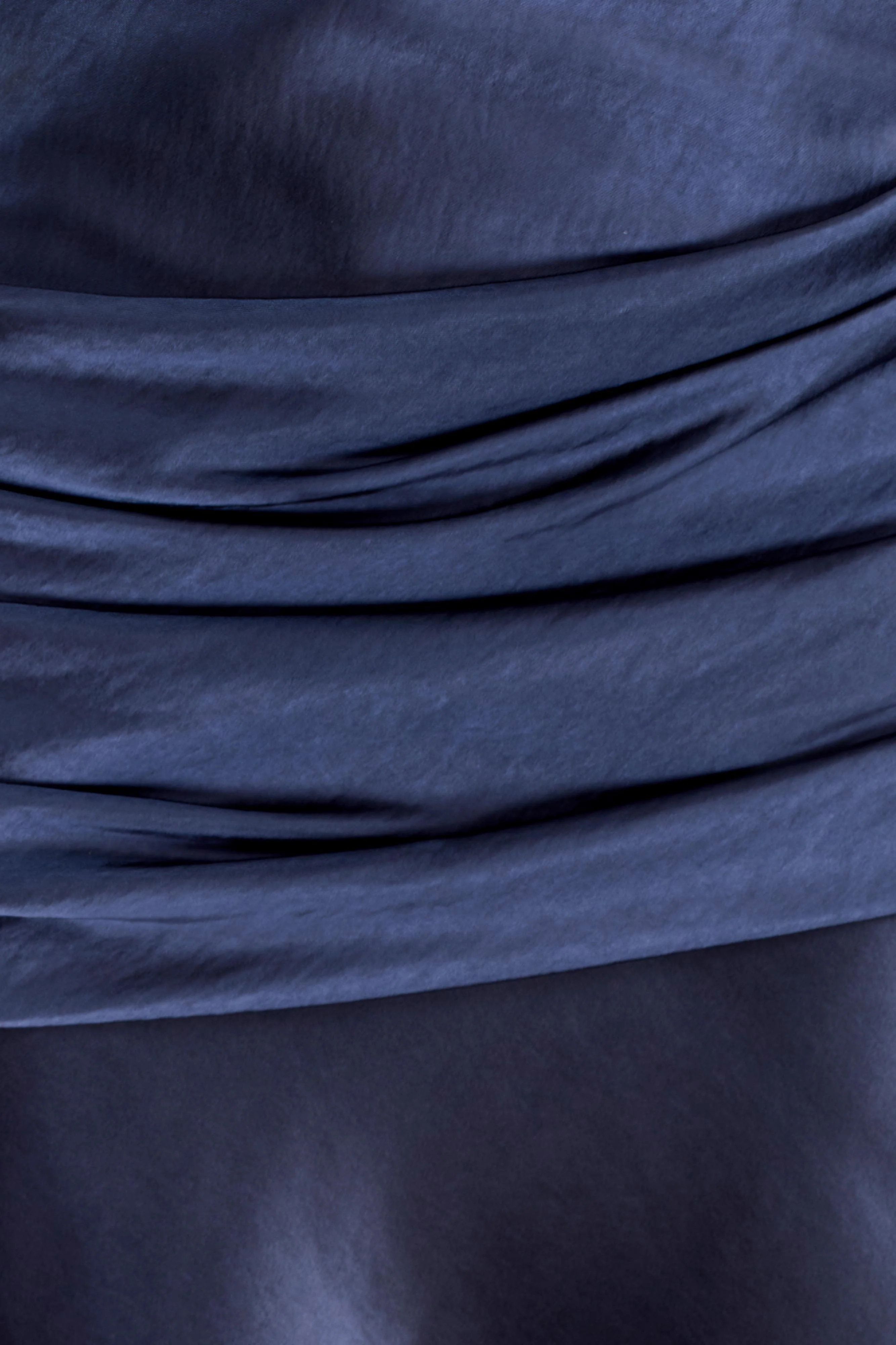 Sarah Strapless Maxi Dress With Waist Tie - Navy - Image 7