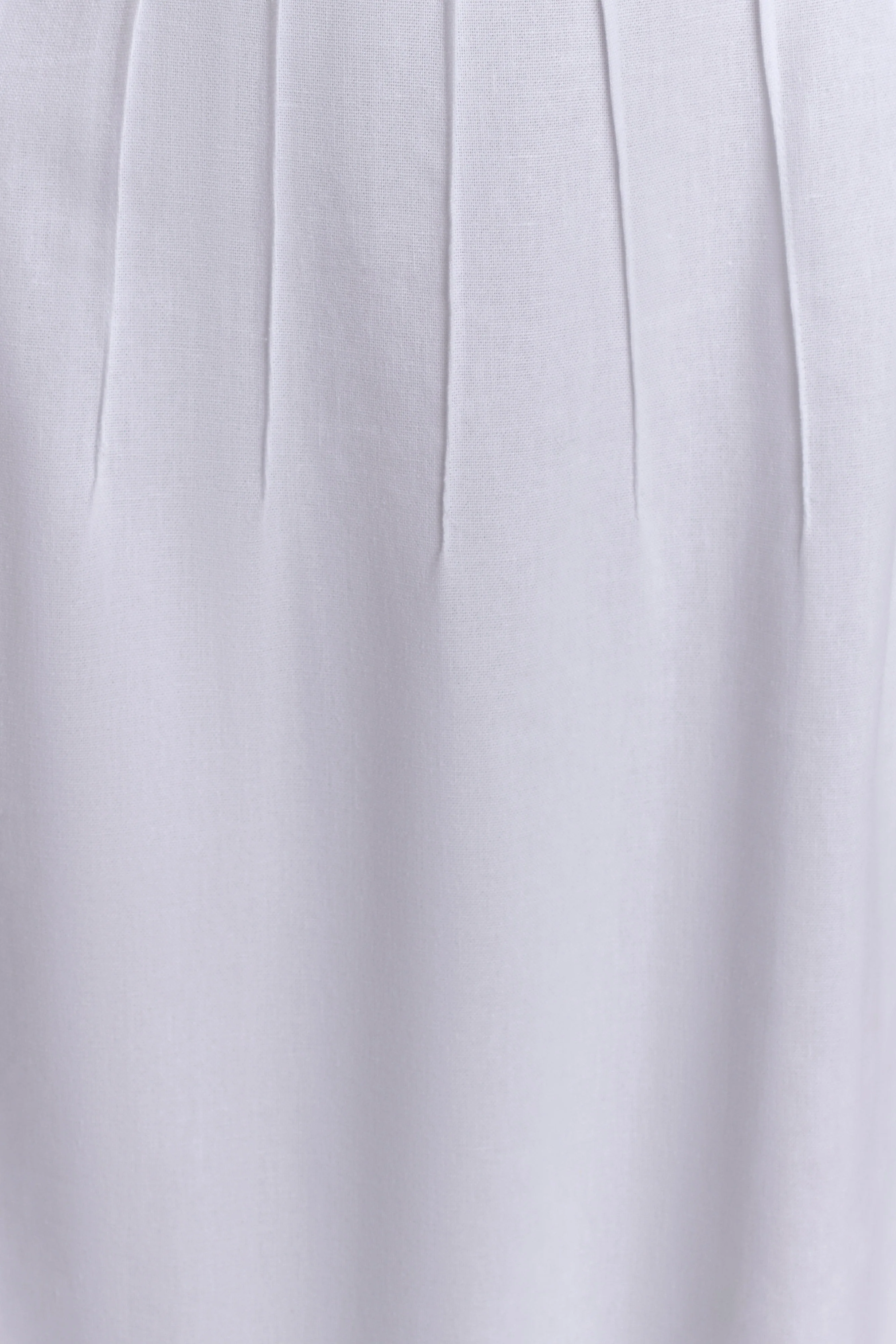 Sofie Pintuck Linen Maxi Dress - White - Image 6